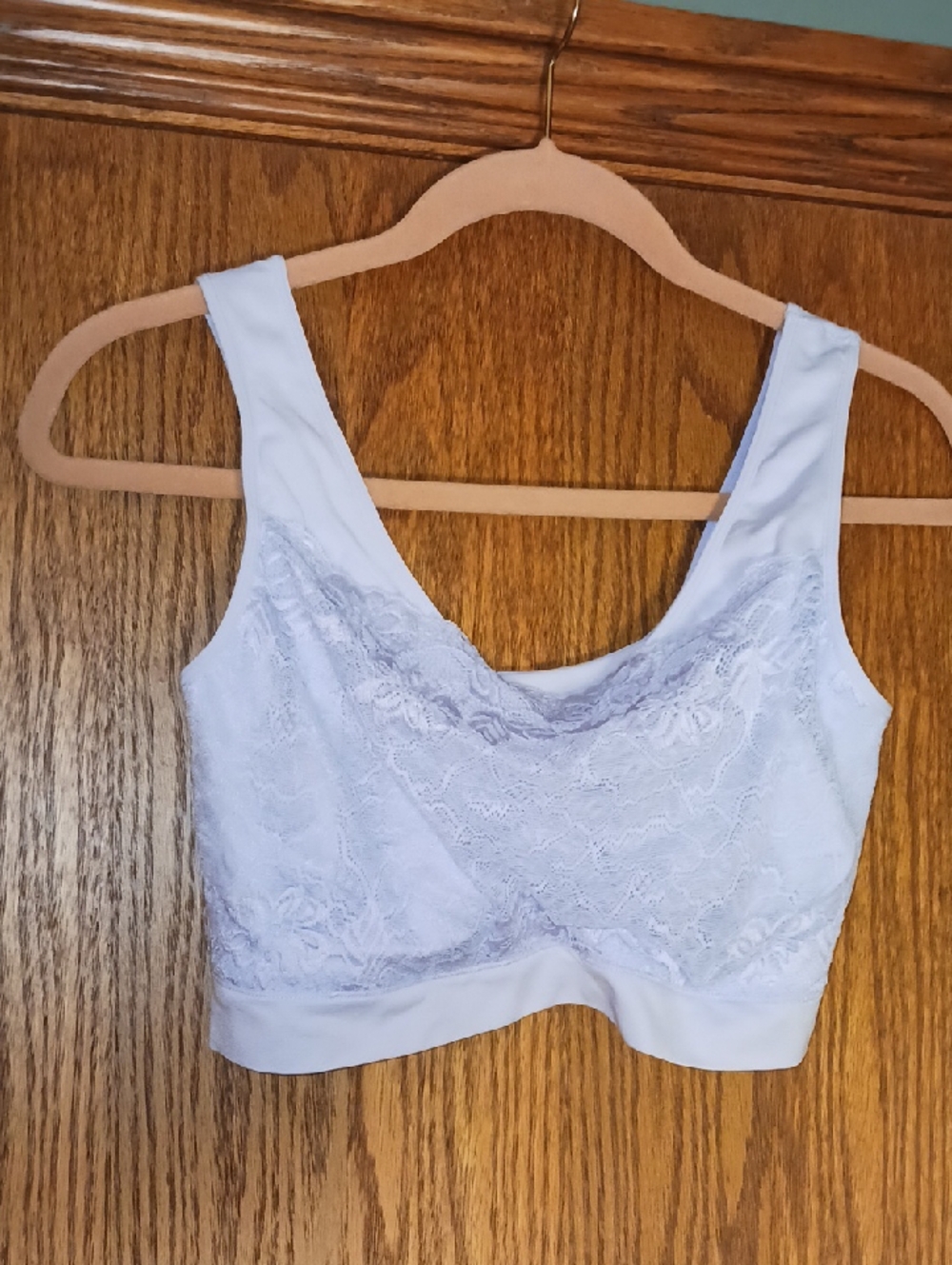 Women's Rhonda Shear Lace Overlay Comfort Stretch Bra
